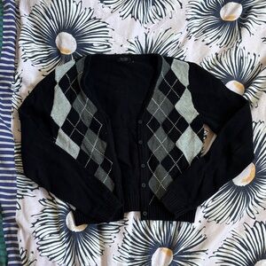 John Galt/Brandy Melville Sweater Button Up